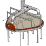 Four à bois à grande capacité SUPER PRO 2102 pour les professionnels de la restauration