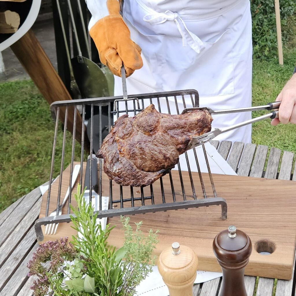 four grand mere recettes cote de boeuf au four à bois 12