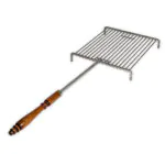 Grille en inox pour four à bois