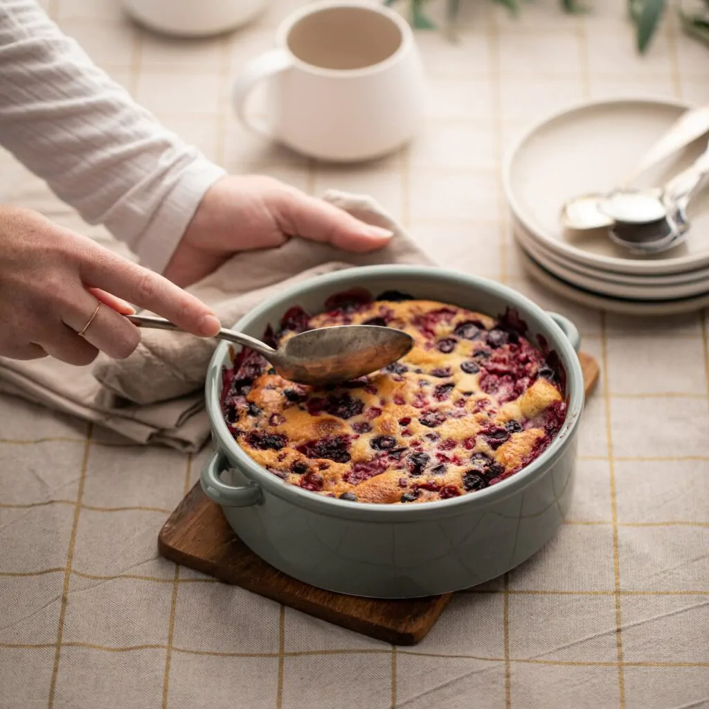 four grand mere recette clafoutis aux fruits rouges